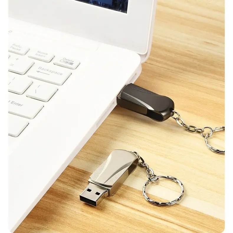 Metal Pendrive 16G 32G 64G 128G 256G 512G 1TB 2TB USB Flash Drive/Flash Disk Memory Stick U Disk 2.0 Data Storage Otg 5