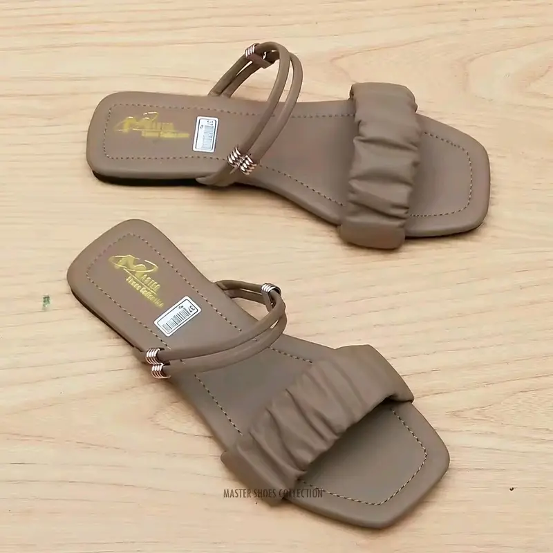sandal tplek wnita mdel manik solp tali bhan sntetiss 0