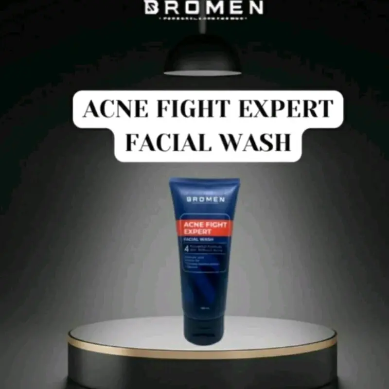 ￼Sabun Muka BROMEN Acne Facial Wash Solusi atasi jerawat membandel Pria 3