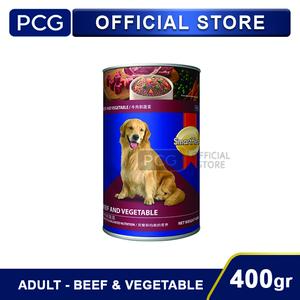 SmartHeart Can Dog Food Beef and Vegetable 400 gr