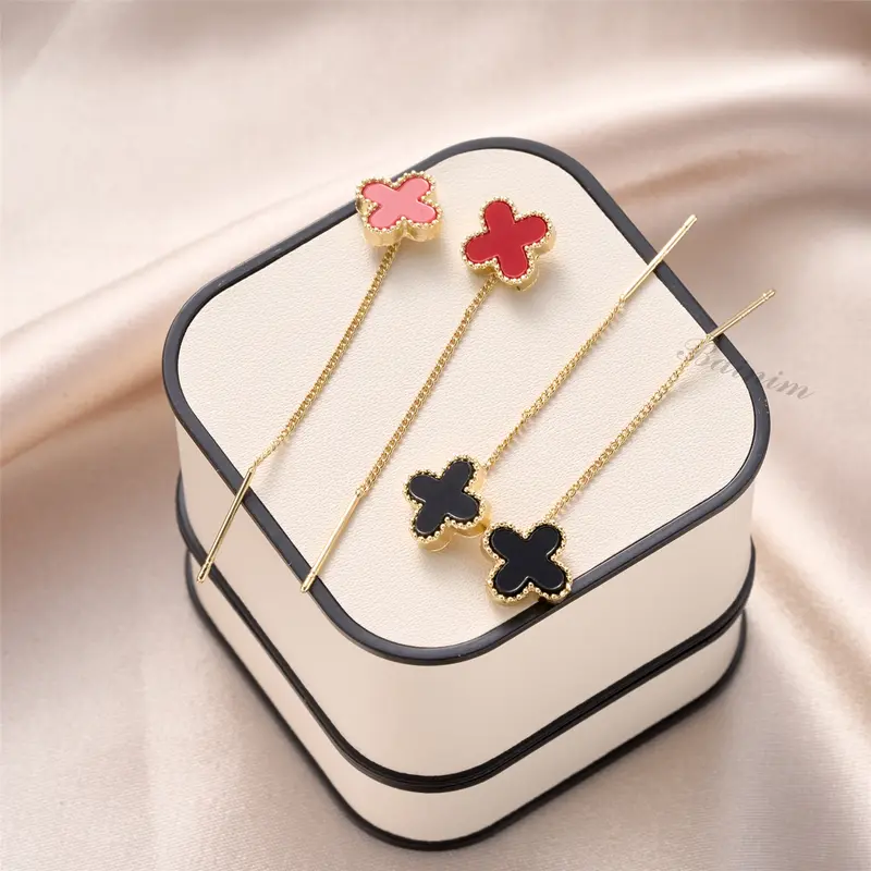 Hoa tai, đẹp, thời trang, thiết kế đơn giản, chất liệu S925, bạn sẽ thích nó 0