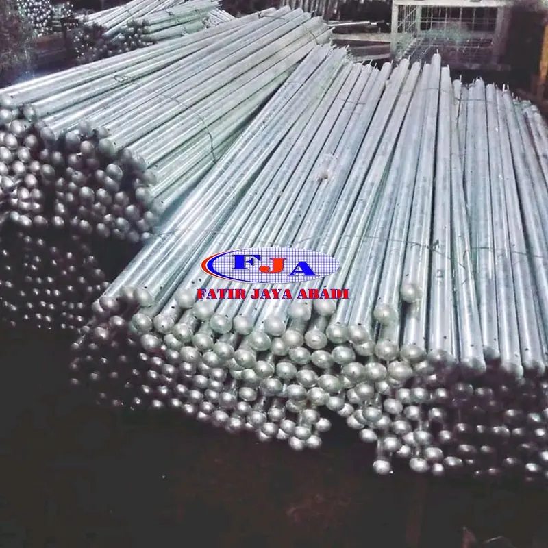 Tiang Pagar Brc Tinggi 200 cm Hot Dip Galvanis - Harga Murah 3