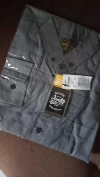 Product Review of KEMEJA POLOS PRIA LENGAN PANJANG Casual Formal M Blue Shirts from M**a a**a 1