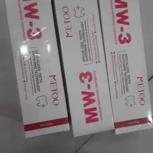 Metoo MW-3 Pemulih Warna Gigi Alami Mengurangi Noda Gigi Halal Indonesia 100g