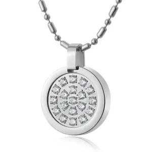 1 Set Kalung Titanium Kesehatan Quantum Pendant Bio Energy Silver 1 SET Kalung Kesehatan Quantum Pendant Permata Bio Energy