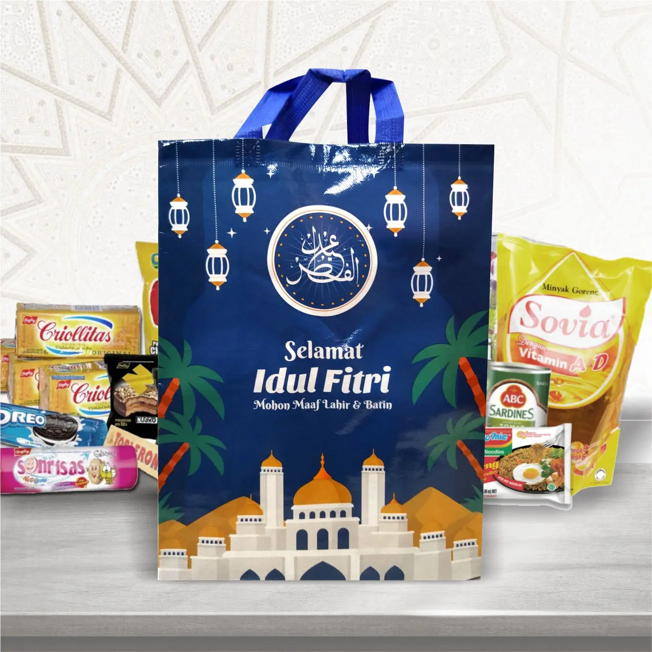 TAS IDUL FITRI LAMINASI TAS GOODIEBAG,TAS LEBARAN MURAH,TAS HAMPERS, TAS BELANJA WANITA, TAS JAJAN LEBARAN