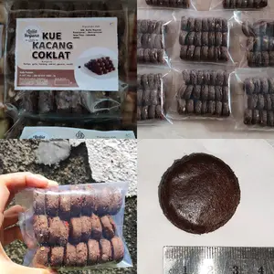 Kue Kacang Coklat By Aulia Royana - Isi 21 / Kue Kering Rasa Coklat dan Kacang Gurih Manis Renyah
