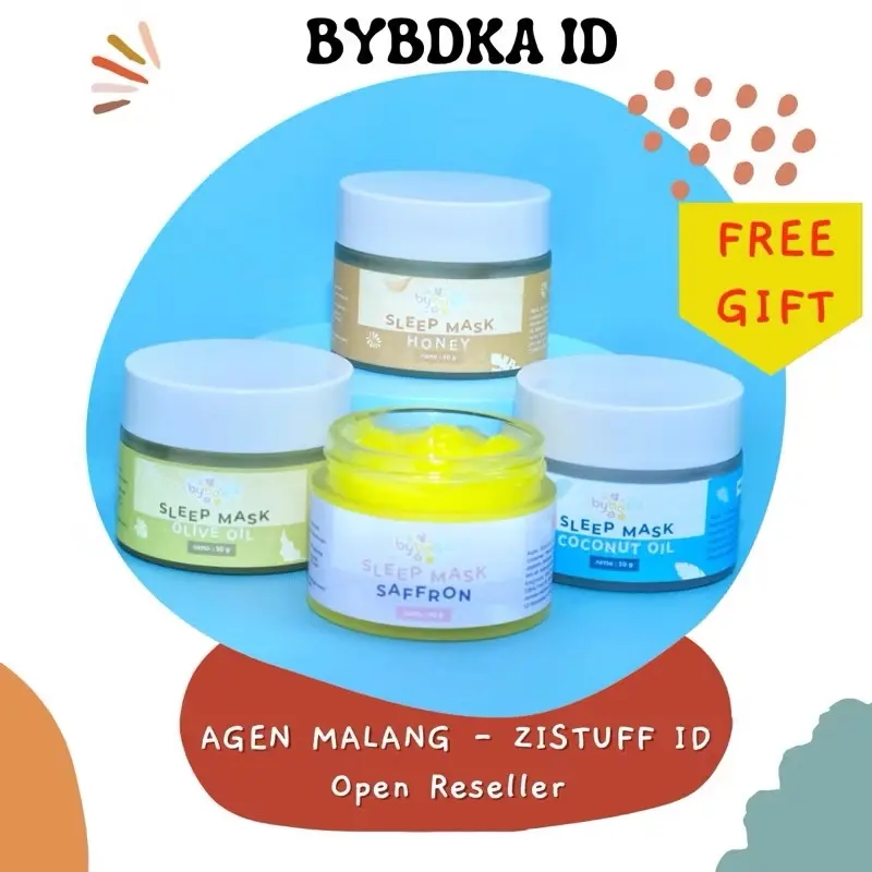 (BUY 1 FREE 1 GIFT) SLEEPING MASK BYBDKA.ID SLEEPMASK BYBDKA ID SLEEP MASK BYBDKA.ID