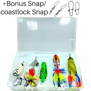 PAKET LENGKAP UMPAN CASTING +BOX SEMUA JENIS UMPAN