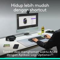 Gambar Logitech POP ICON Mouse Wireless Bluetooth Silent Mouse Tanpa Kabel yang dapat diprogram , Klik Hening dan Easy Switch - GRAPHITE dari Click & Go Tokopedia Kota Bandung 4 Tokopedia