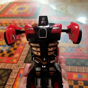 Duffy toys 2 IN 1 Bump-Go Mainan Mobil Jadi Robot Polisi Robot Bisa Berubah Otomatis Jadi Robot / 2 IN 1 Bump & Go Mainan Mobil Jadi Robot Polisi Robot Bisa Berubah Otomatis Jadi Robot