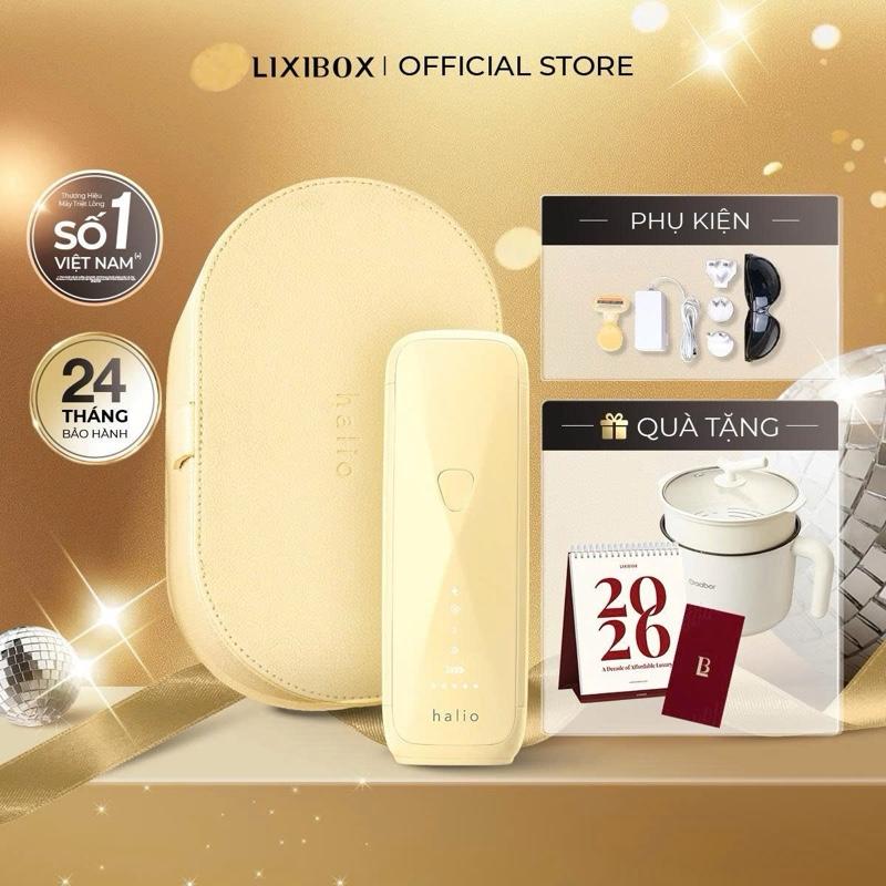 LIVE Máy Triệt Lông Halio SilkGlow IPL Sapphire Cooling Hair Removal Device Công Nghệ Đèn Kép và 3 Chế Độ Ánh Sáng - lixibox máy triệt lông tại nhà