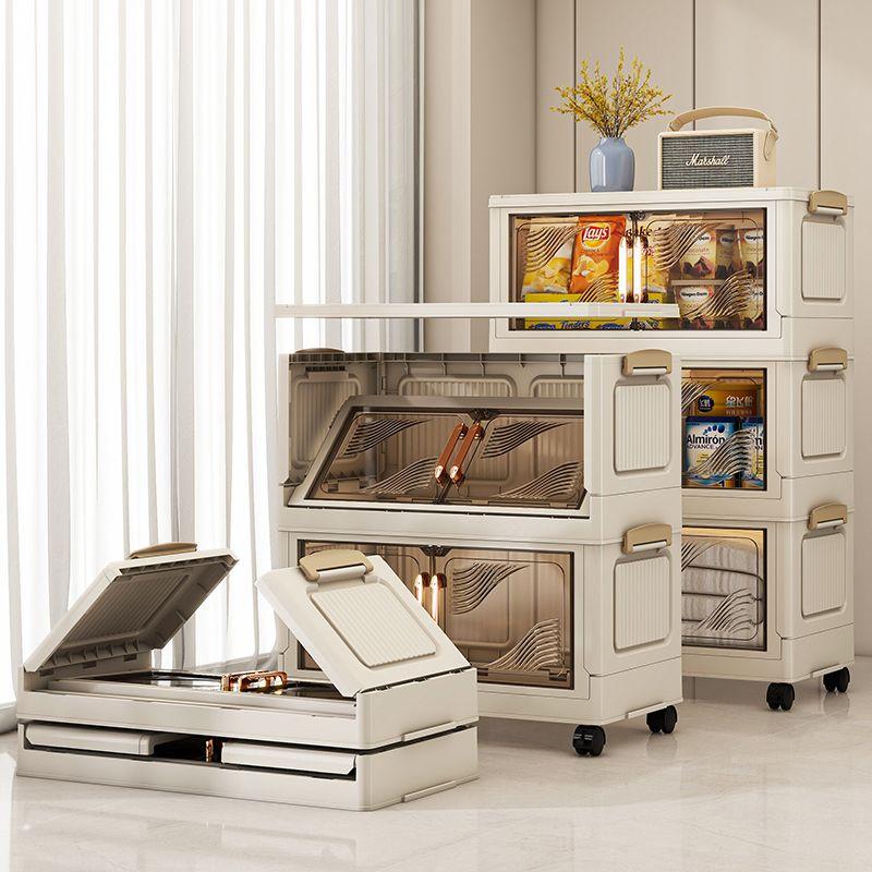 【Rộng 55 Tủ Đựng Đồ Tủ Đựng Đồ Gia Dụng Gấp Nhiều Tầng Lắp Đặt Miễn Phí Thích Hợp Cho Phòng Khách Tủ Đựng Đồ Ăn Nhẹ Hộp Đựng Đồ Cho Bé Và Trẻ Em