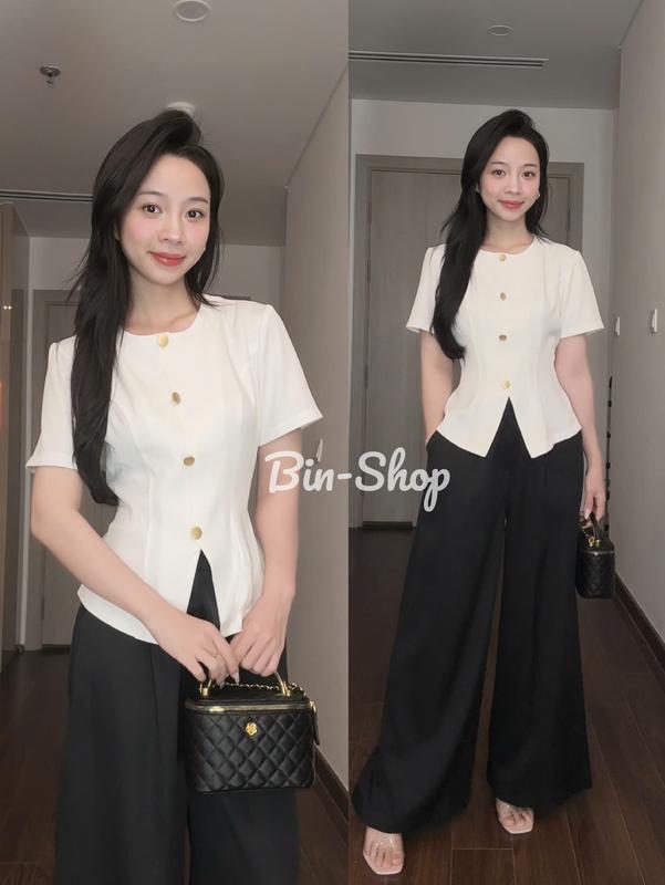 Set đồ Kiểu Nữ Thiết Kế Thanh Lịch tôn Dáng Hot Trend cho Nữ Phong Cách Hiện Đại & Thời Trang Hot Trend Vest Blazer Tinh Tế Phù Hợp Nhiều Dịp