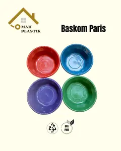 (PAKET LUSINAN) BASKOM PARIS/BRAZIL - BASKOM NASI HAJATAN - EMBER NASI BERKATAN PLASTIK AWET