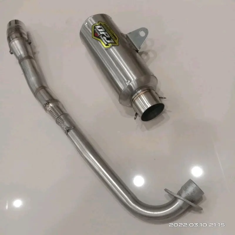 Knalpot DPJ GP1 bebek Jupiter grand smesh Vega Revo Supra Shogun karisma Blade dll Motor Motorcycle Racing 4