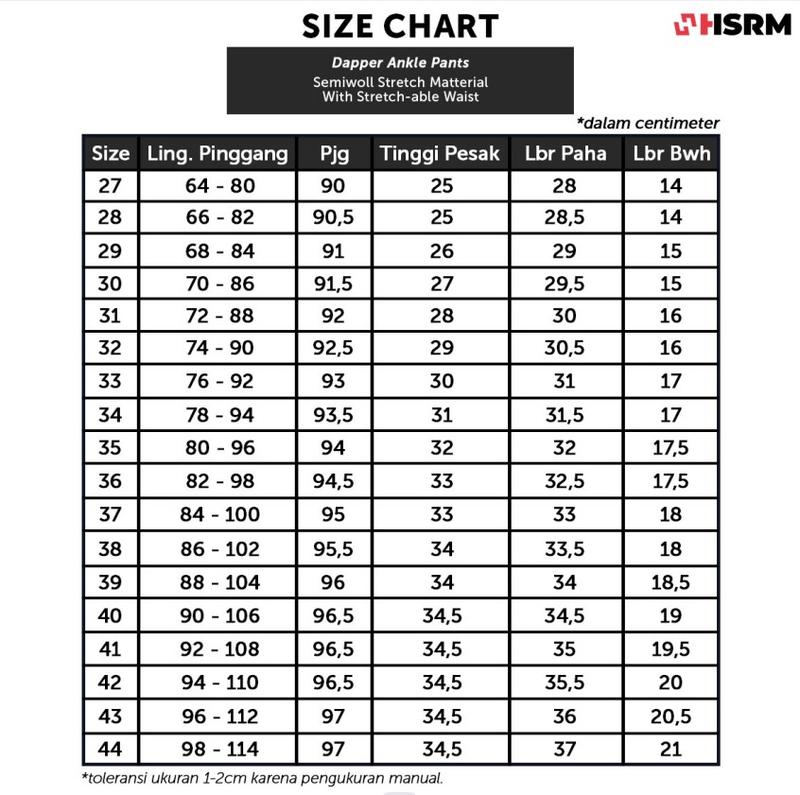 Product Introduction of HSRM Dapper Ankle Pants Dark Grey | Celana Kerja Formal Ankle Pria Slimfit 0