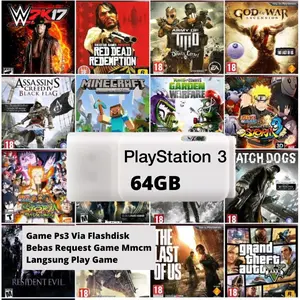 FLASHDISK FULL ISI GAME PS3 CFW HEN MMCM PLUG AND PLAY