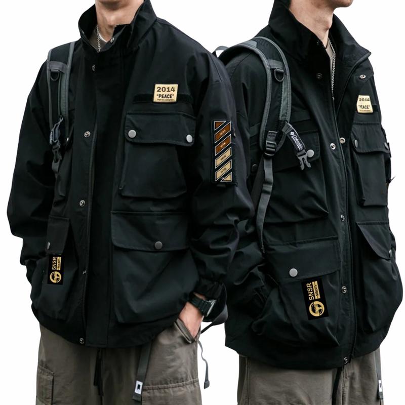 Jaket Parka Civir War Two Mat Taslan Waterproof Outdoor Pria Dewasa Nyaman Panjang Keren Kekinian 7