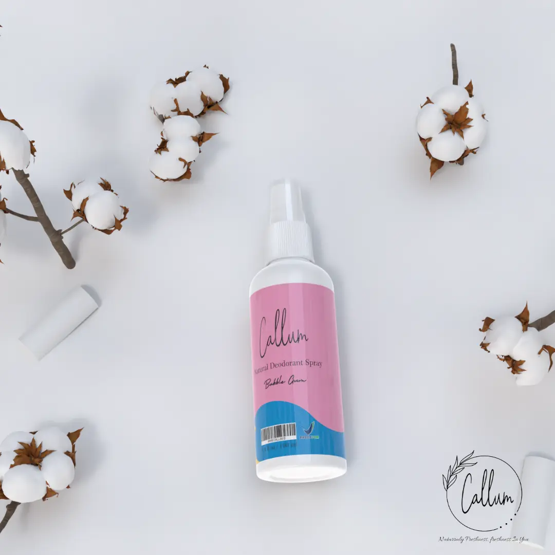 Callum - 1pcs Deodorant spray BubbleGum tawas original Tanpa Aroma