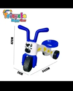 Mainan Sepeda Model Sapi FD 305 Roda Tiga Non Musik - Toys Anak