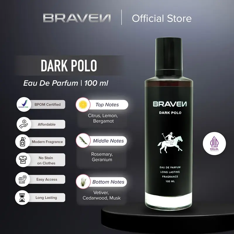 【SPESIAL NEW】Braven Collection EDP Series 100ml - Parfum Pria Terbaru Tahan Lama Perfume Wangi 5
