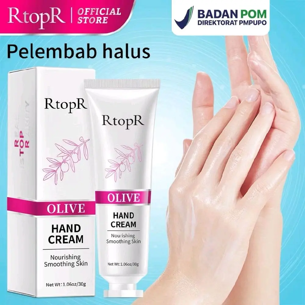 BPOM RtopR Minyak Zaitun Perbaikan Krim Tangan Brightening Hand And Body Lotion Body Hand Cream-Krim Pemutih Tangan-Hand Cream Tangan