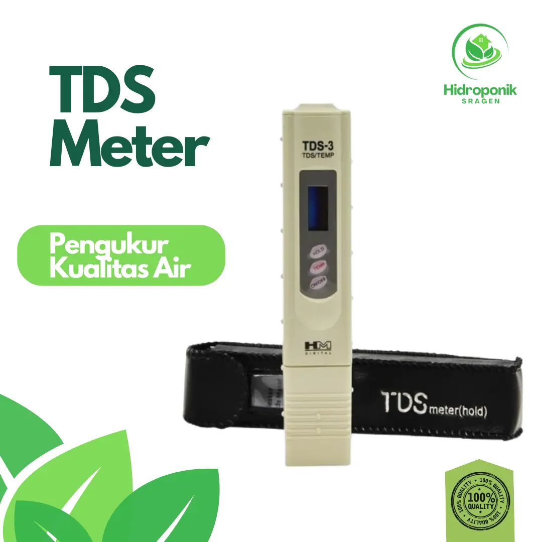 HIdroponik Sragen- Digital Tds Meter Alat Ukur Nutrisi Hidroponik