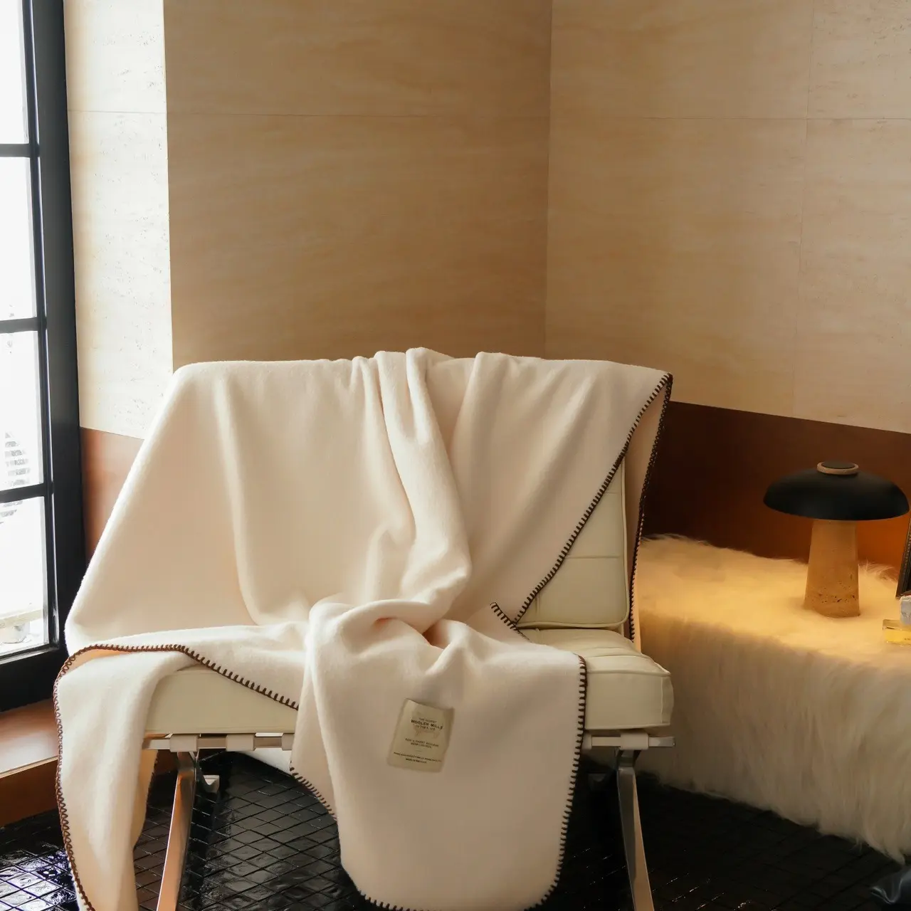 Chăn nhung Nishitosca Biomimetic len, sữa dừa, chăn bọc ghế sofa, chăn bọc chân mùa thu và mùa đông, chăn khăn choàng, chăn đi chơi