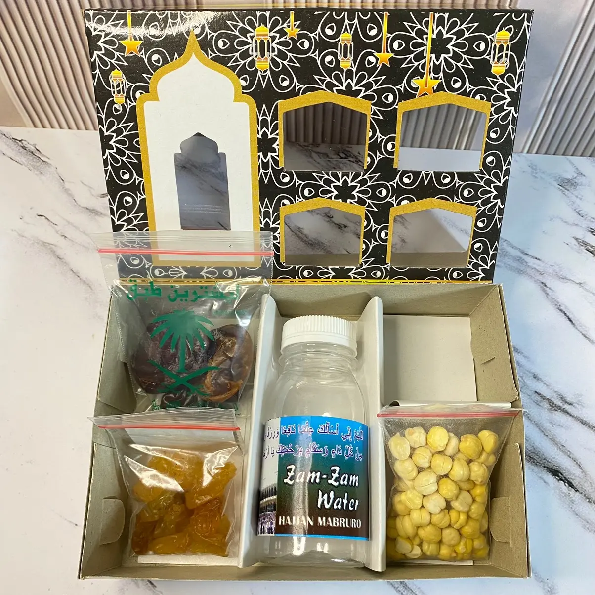 Paketan oleh oleh haji & umroh /paketan hemat dus kotak lipat murah Food Snacks