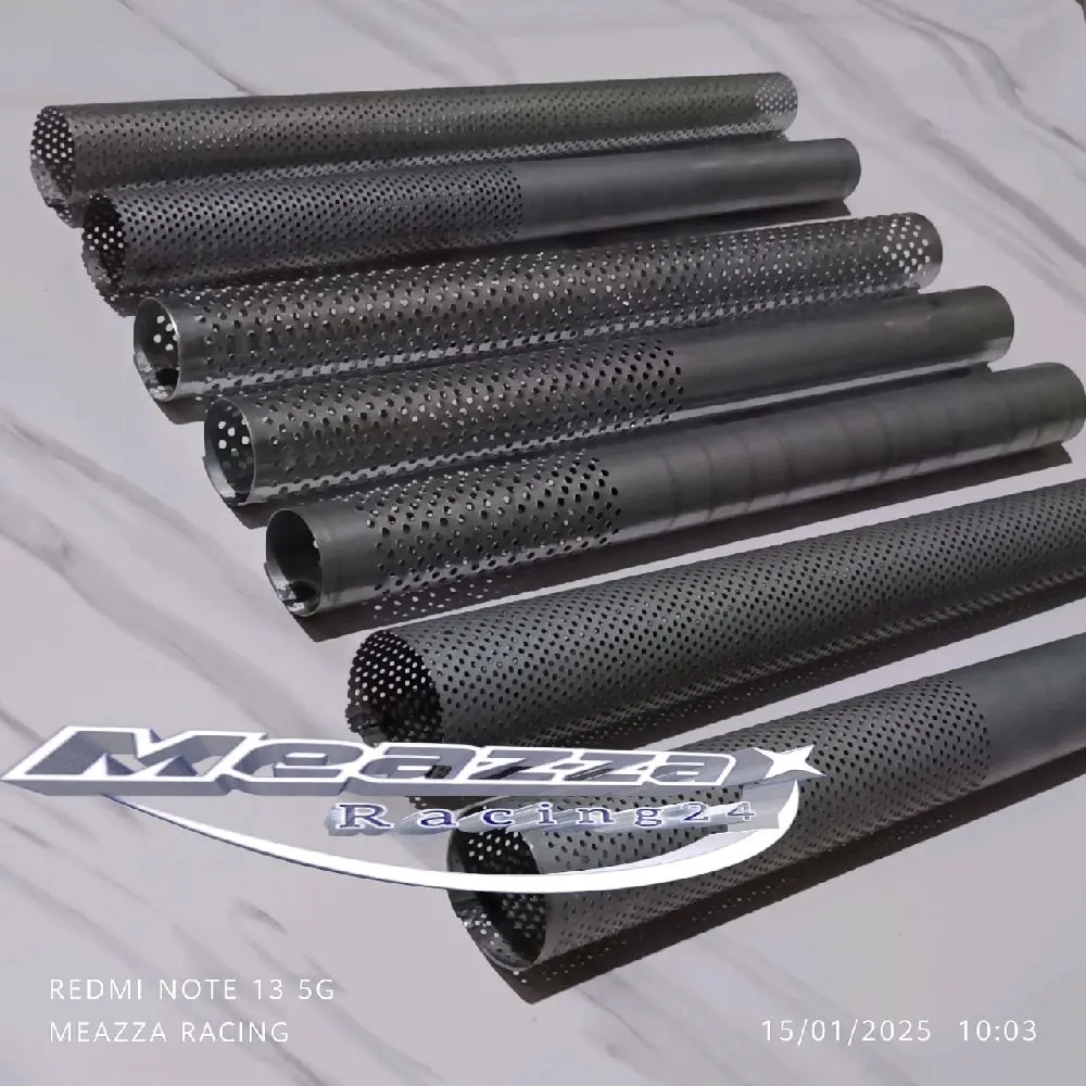 Saringan Knalpot Sarbor Sarteng Copy CMS TZM ZRC VND Shijiro Tsugigi Panjang 40cm