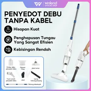 Winland Vacuum Cleaner Electric Cordless UV Dust Mite Dust Bed Sofa Instrument penyedot debu 3in1-Tungau, Debu , Rambut