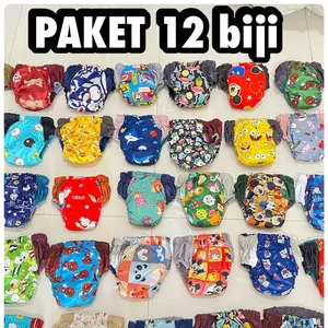 Clodi 12 paket hemat abis clodi anak dan balita Bayi