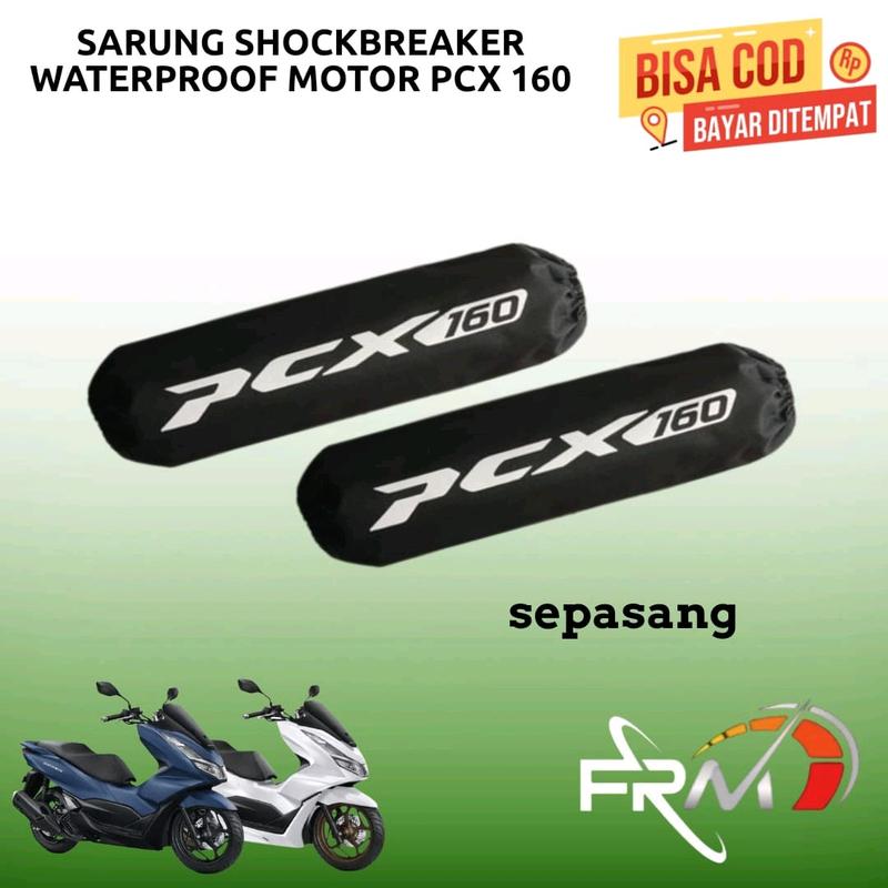SEPASANG SARUNG SHOCKBREKER WATERPROOF MOTOR PCX 160 Motorcycle 2