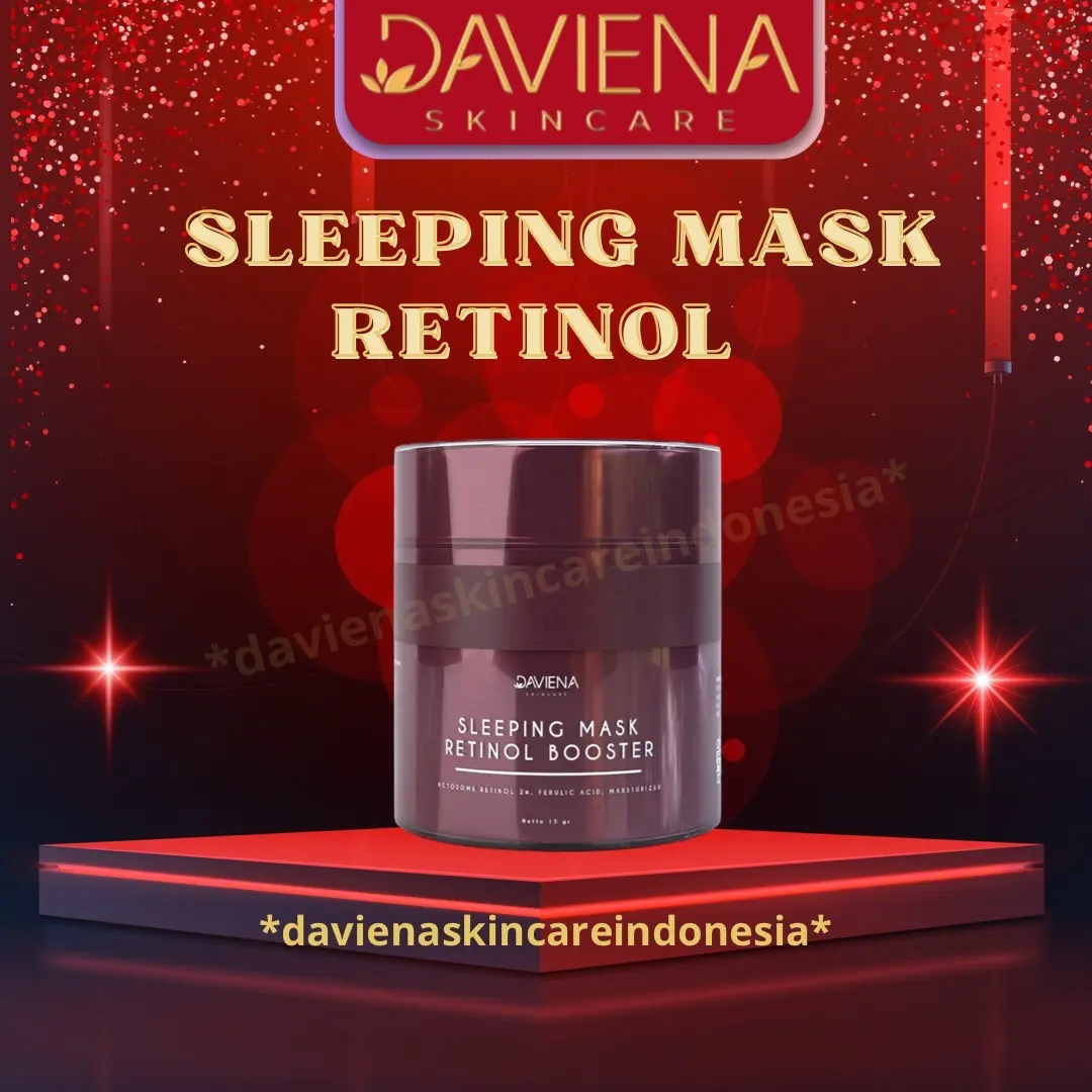 Daviena Pusat - Sleeping Mask Retinol Booster Daviena Skincare