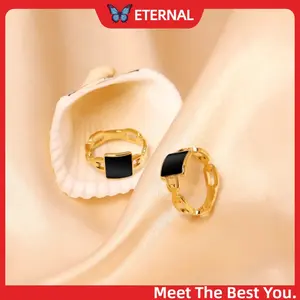 Fashion Cincin Titanium Korean Style Wanita C125