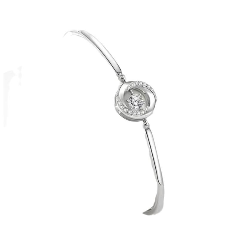 Product Introduction of Three-Second Heartbeat Bracelet Niche Versatile Fashion Bangle 6