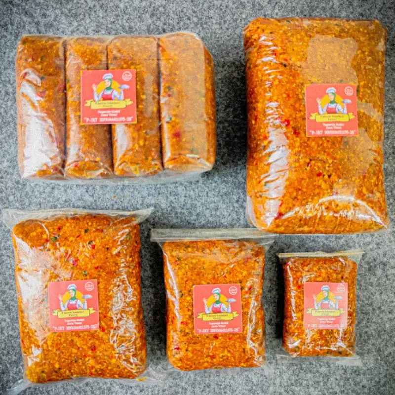 QUEEN SAMBEL PECEL KEDIRI ( BERAT 1 KG) Pedas 1
