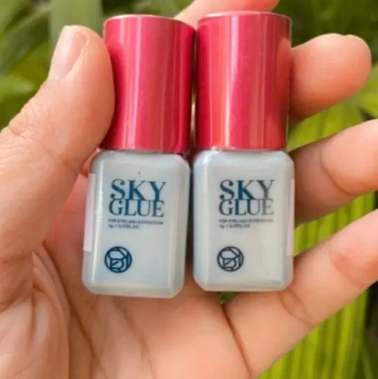 Sky Glue 5gr Lem Eyelash Extension Tutup Merah Made in Korea 4
