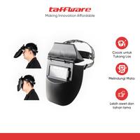 Gambar TaffGUARD Masker Las Auto Darkening Safety Mask Flat Flip - 5100B dari Taffware Official Store Kota Administrasi Jakarta Barat 1 Tokopedia