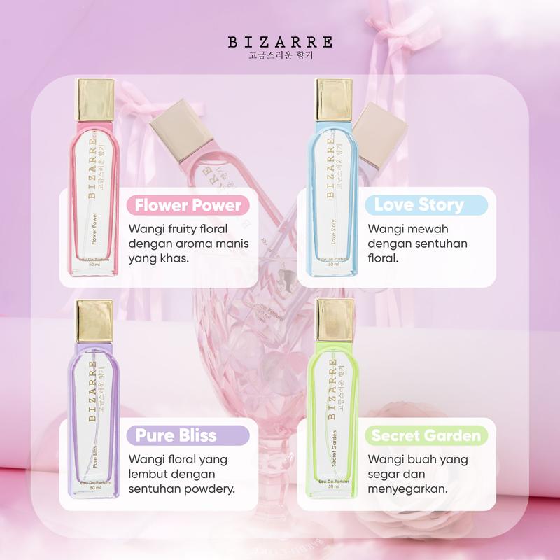 BIZARRE Parfum EDP Eau De Perfume ALL VARIAN 50 ML 1