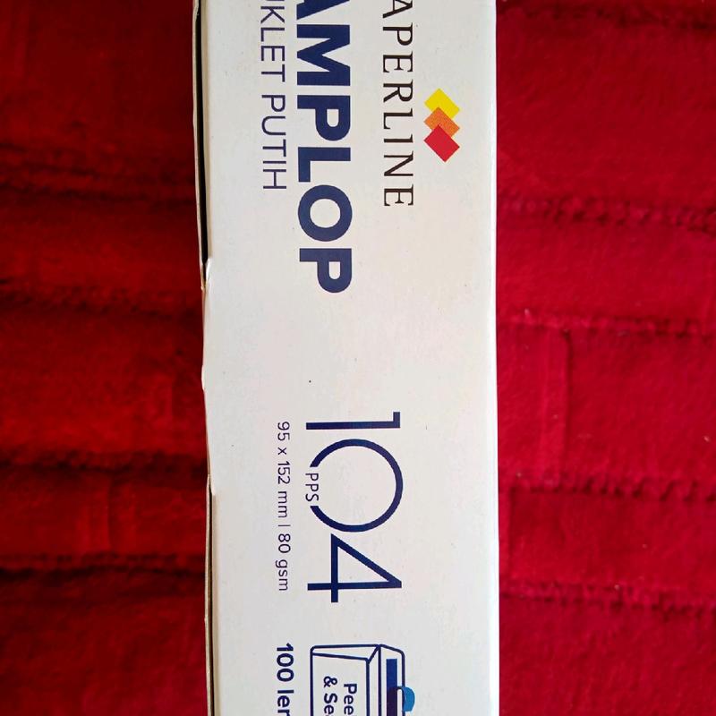 Paperline 100 Lembar: Amplop Buklet Stylish peel&seal 2