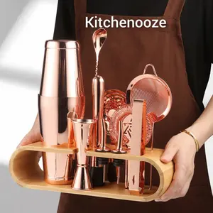 BARISTA Utensils 12 in 1 BARTENDER Bar Set Peralatan Boston Shaker Set