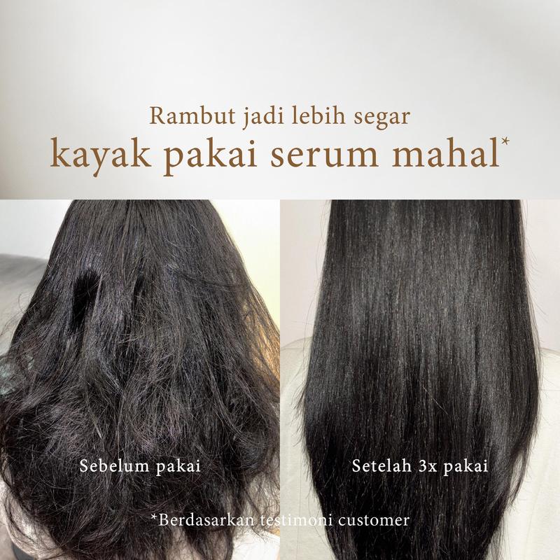 [HAIR MASK] MISS DAISY French Perfume Hair Mask Peony &Amber 30ml | Hairmask Rambut Halus Mengkilap | Wangi Tahan Lama | Hit Protection Hair Mask | BPOM 1