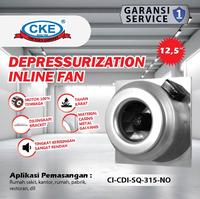 Gambar Duct Inline CI-CDI-SQ-315-NO 12.6 Inch Inline Fan Duct Blower Hisap dari Kipas Online CKE Kab. Tangerang 1 Tokopedia