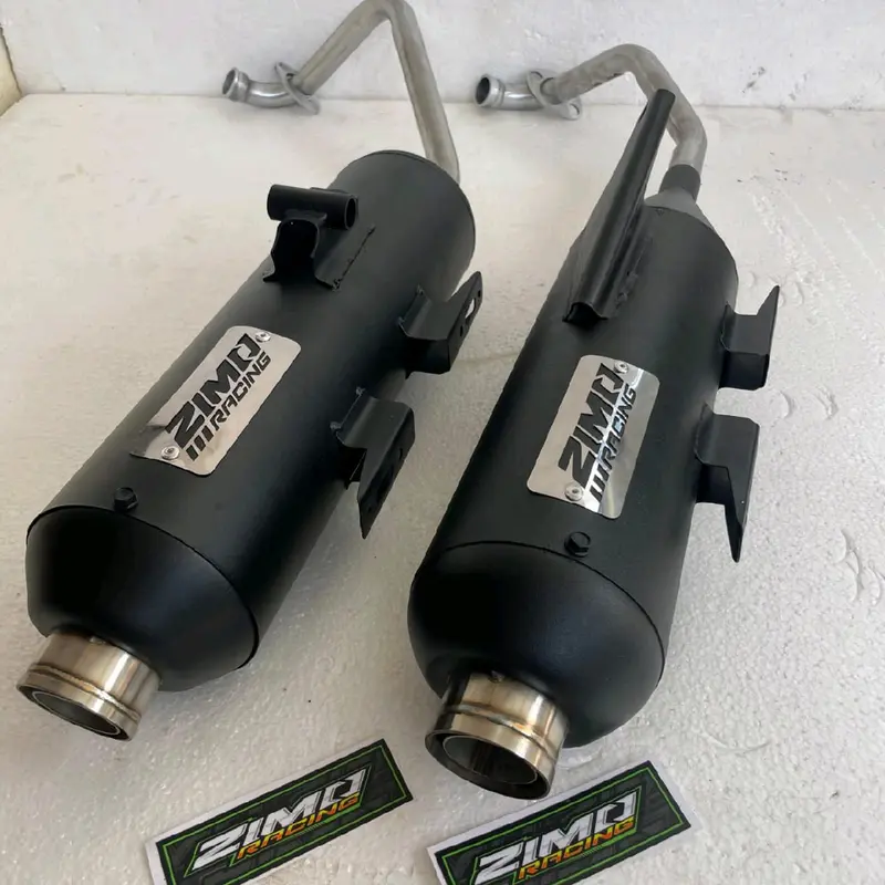 Knalpot Copy cms moncong Sijiro original ZIMO RACING cocok untuk all matic Beat Scoopy Vario new vario led old Nmax Aerox Pcx Mio Genio Fazio Lexi Motorcycle 1