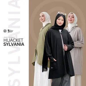 Outer Hijacket Sylvania daily outfit hijaber Panjang