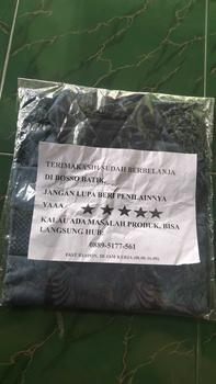 Product Review of Batik Barata 2 katun slimfit kemeja denim pria premium Formal Motif Nyaman Panjang Kain Kerja Baju Hitam Biru Hem Casual Pendek Kantor Navy Cowok Distro kemeja  paspampres  original from M**r W** 1