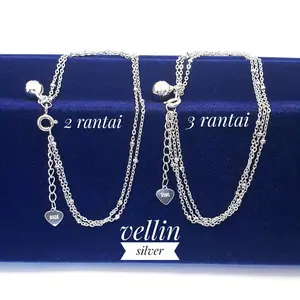 Gelang Tangan Nori Jedar Silver 925 - Gelang Wanita Perak 925 Antikarat