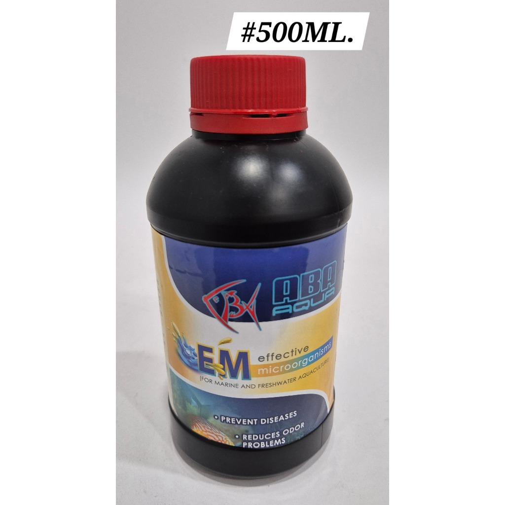 Aba Aqua EM 500ml Effective Microorganism Microbes Aquarium Fish Ikan Akuarium